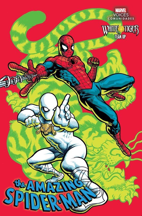 AMAZING SPIDER-MAN #13 J. GONZO WHITE TIGER TEAM-UP VARIANT
