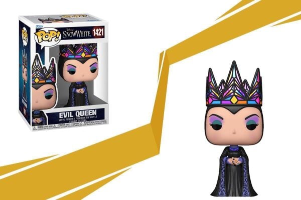 SNOW WHITE EVIL QUEEN BLUE &BLACK GOWN POP FIGURE