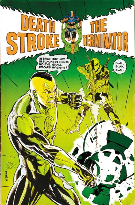 DEATHSTROKE THE TERMINATOR #10 CVR B MITCH GERADS CARD STOCK VAR - PRE ORDER