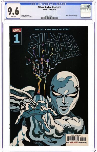 SILVER SURFER: BLACK (2019) #1A CGC 9.6 – TRADD MOORE FIRST PRINTING