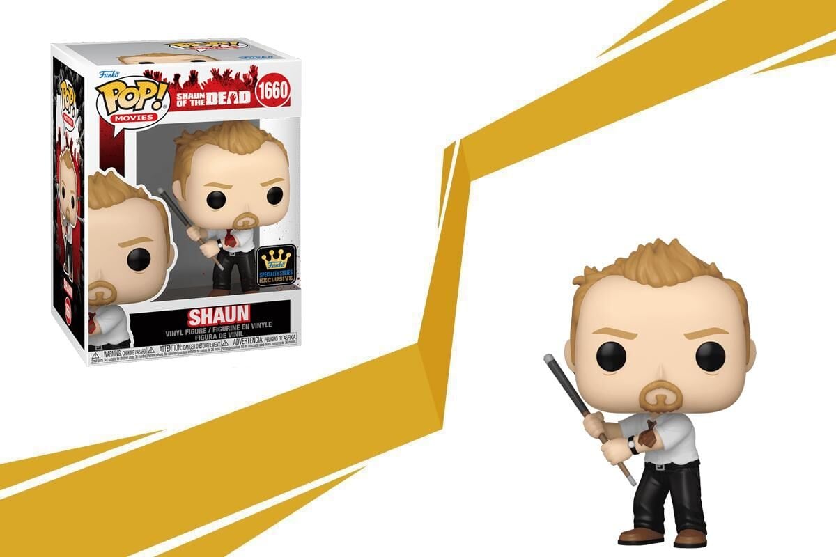 SHAUN OF THE DEAD SHAUN WITH BASEBALL BAT SPECIAL EDITION POP FIGURE