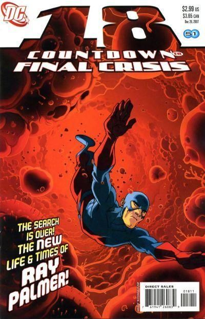 COUNTDOWN TO FINAL CRISIS #18 (2007) KARL KERSCHL COVER
