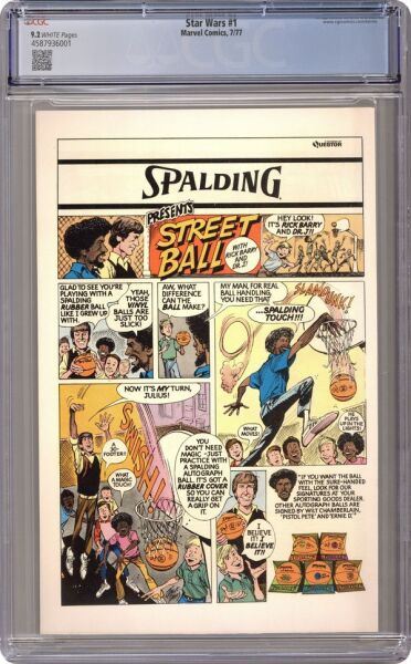 STAR WARS (1977 MARVEL) #1 CGC 9.2 – FIRST PRINTING
