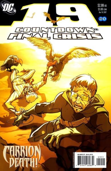 COUNTDOWN TO FINAL CRISIS #19 (2007) KARL KERSCHL COVER