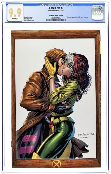 X-MEN '97: SEASON ONE (2024) #3 TYLER KIRKHAM EXCLUSIVE CGC 9.9 – VIRGIN VARIANT