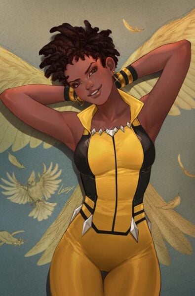 JUSTICE LEAGUE UNLIMITED #17 CVR F LESLEY LEIRIX LI WOMENS HISTORY MONTH CARD STOCK VAR - PRE-ORDER