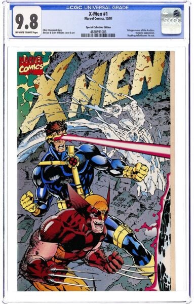 X-MEN (1991) #1E CGC 9.8 – JIM LEE SPECIAL COLLECTOR'S EDITION GATEFOLD COVER