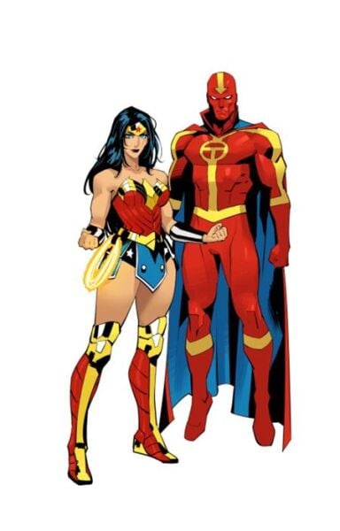 JUSTICE LEAGUE UNLIMITED #17 CVR H DAN MORA CORNER BOX SPOT FOIL VAR - PRE-ORDER