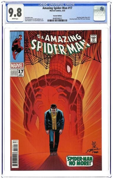 AMAZING SPIDER-MAN (2022) #17B CGC 9.8 – JOHN ROMITA JR. VARIANT COVER