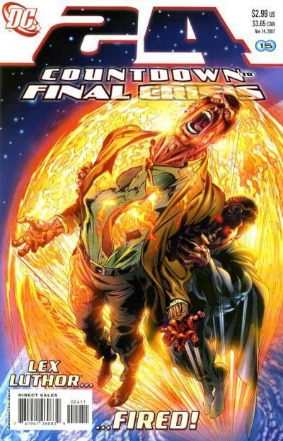 COUNTDOWN TO FINAL CRISIS #24 (2007) CLAUDIO CASTELLINI COVER