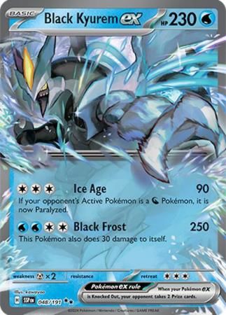 Black Kyurem ex - 048/191 - Ultra Rare Scarlet & Violet: Surging Sparks Singles
