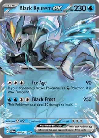 Black Kyurem ex - 048/191 - Ultra Rare Scarlet & Violet: Surging Sparks Singles
