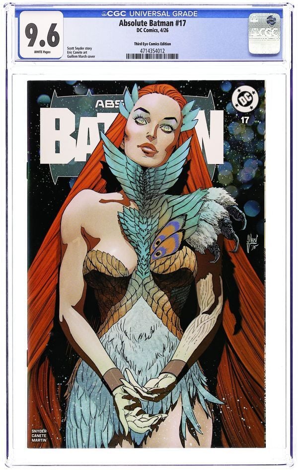 ABSOLUTE BATMAN (2024 DC) #17 THIRD EYE COMICS EXCLUSIVE GUILLEM MARCH CGC 9.6