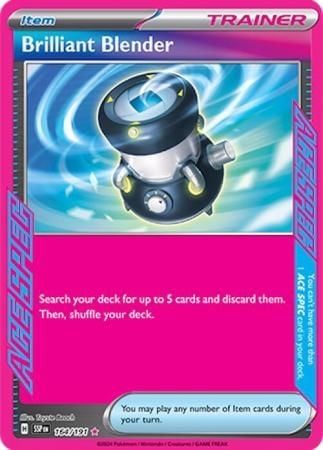 Brilliant Blender - 164/191 - Ace Rare Scarlet & Violet: Surging Sparks Singles