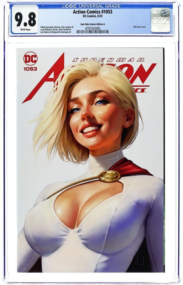 ACTION COMICS (2016) #1053 EASTSIDE.A CGC 9.8 – WILL JACK EAST SIDE COMICS EXCLUSIVE VARIANT