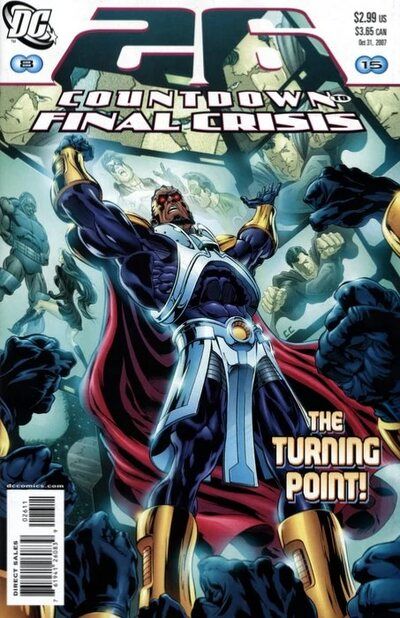 COUNTDOWN TO FINAL CRISIS #26 (2007) CLAUDIO CASTELLINI COVER