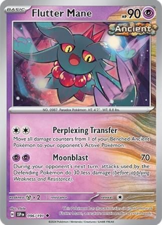 Flutter Mane - 096/191 - Uncommon Scarlet & Violet: Surging Sparks Singles