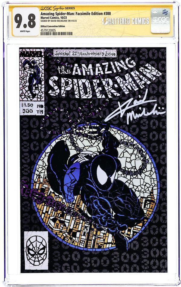 Amazing Spider-Man Facsimile Edition #300 Shattered Variant CGC