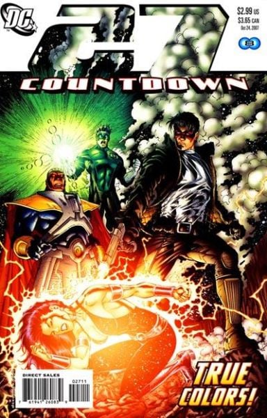 COUNTDOWN TO FINAL CRISIS #27 (2007) IAN CHURCHILL COVER