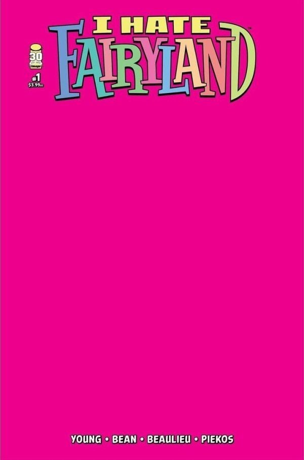 I Hate Fairyland #1 Cover H Blank