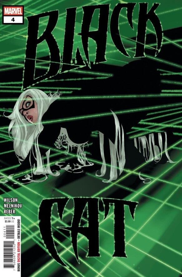 BLACK CAT #4 ADAM HUGHES COVER
