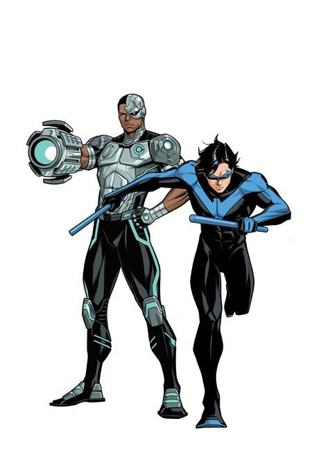 NEW TITANS #33 CVR F SAMI BASRI CORNER BOX SPOT FOIL VAR - PRE-ORDER