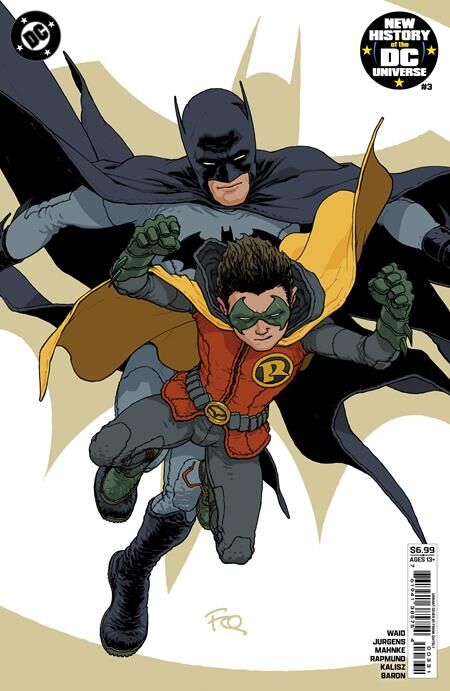 NEW HISTORY OF THE DC UNIVERSE #3 (OF 4) CVR C FRANK QUITELY CARD STOCK VAR