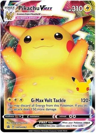 Pikachu VMAX - SWSH062 - Promo Pokemon Sword & Shield Promos