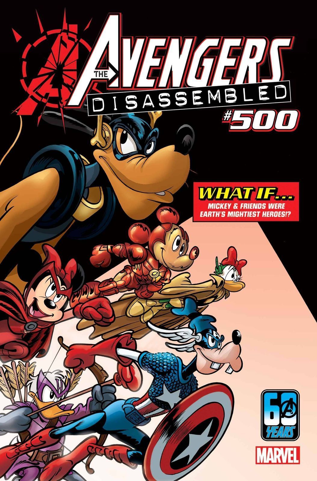 AMAZING SPIDER-MAN #61 Disney Avengers Variant