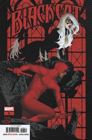 BLACK CAT #6 ADAM HUGHES COVER