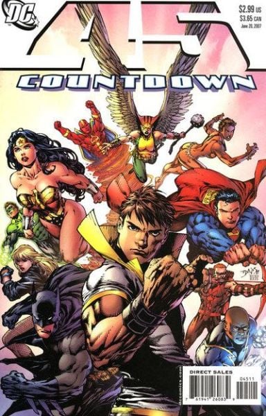 COUNTDOWN TO FINAL CRISIS #45 (2007) ED BENES COVER