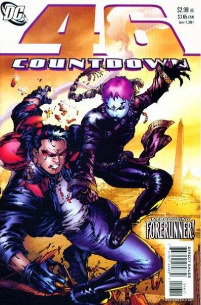 COUNTDOWN TO FINAL CRISIS #46 (2007) ED BENES COVER