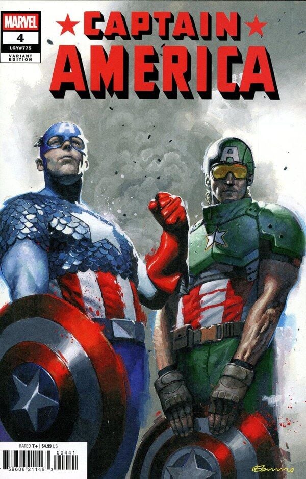 CAPTAIN AMERICA #4 FABRIZIO DE TOMMASO VARIANT