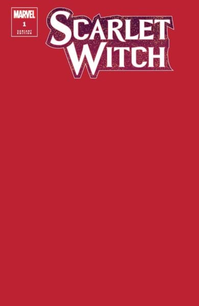 Scarlet Witch #1 Red Blank Variant