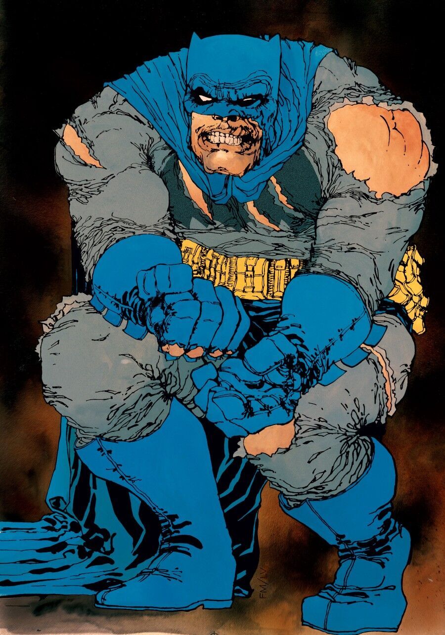 BATMAN THE DARK KNIGHT RETURNS #2 (OF 4) FACSIMILE EDITION CVR B FRANK MILLER FOIL VAR - PRE-ORDER