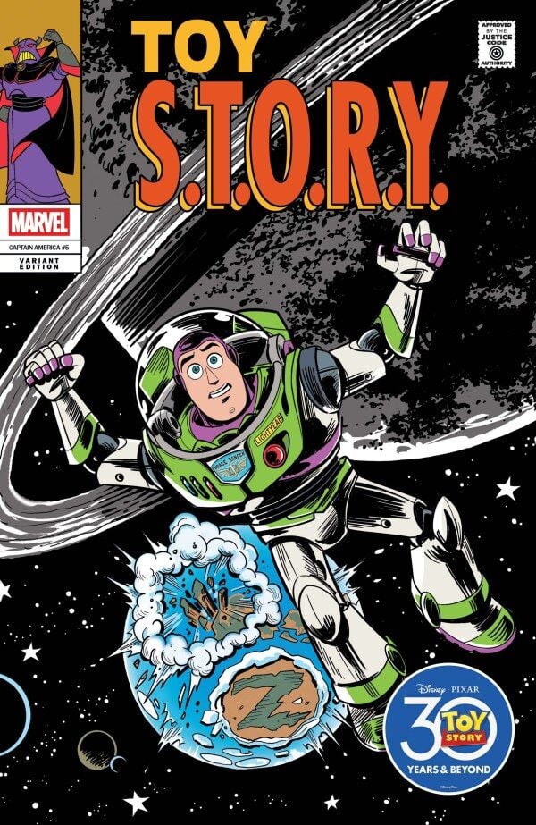 CAPTAIN AMERICA #5 TOY STORY VARIANT