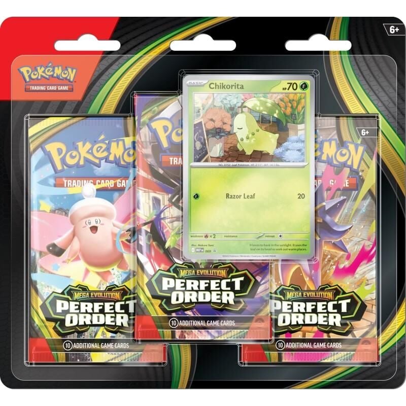 POKEMON TCG: ME03 PERFECT ORDER 3-BOOSTER BLISTER