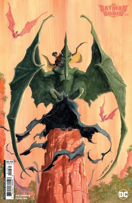 BATMAN AND ROBIN #12 CVR B JUAN FERREYRA CARD STOCK VAR