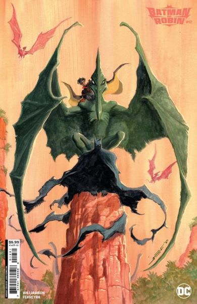 BATMAN AND ROBIN #12 CVR B JUAN FERREYRA CARD STOCK VAR
