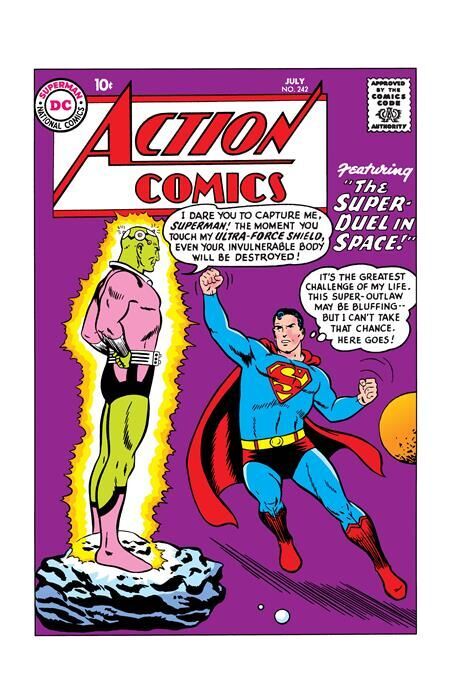 ACTION COMICS #242 FACSIMILE EDITION CVR A CURT SWAN- PRE-ORDER
