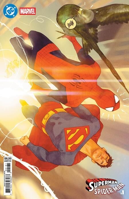 DC MARVEL SUPERMAN SPIDER-MAN #1 (ONE SHOT) CVR H MITCH GERADS CARD STOCK VAR
