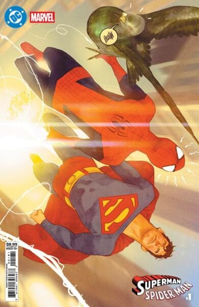 DC MARVEL SUPERMAN SPIDER-MAN #1 (ONE SHOT) CVR H MITCH GERADS CARD STOCK VAR