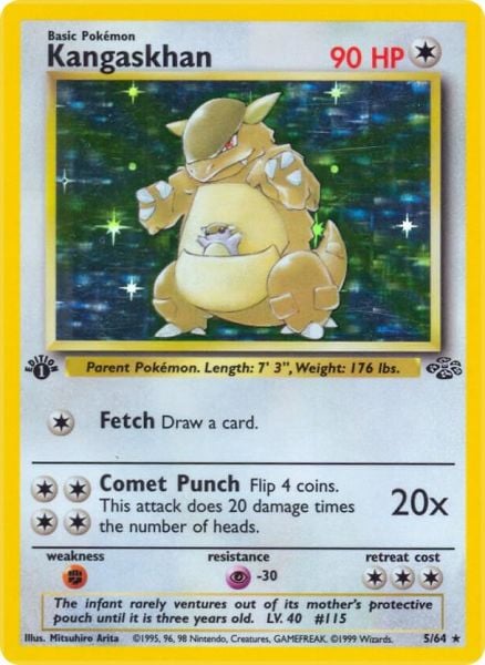 Kangaskhan 1st Series - Jungle Set - MP