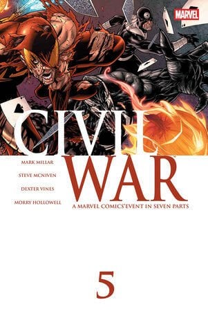 CIVIL WAR #5 FACSIMILE EDITION