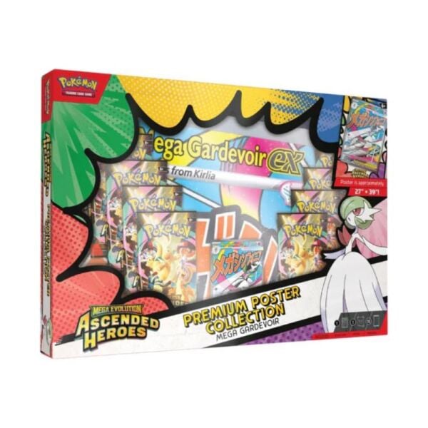 POKEMON TCG: MEO2.5 ASCENDED HEROES PREMIUM POSTER COLLECTION - MEGA GARDEVOIR