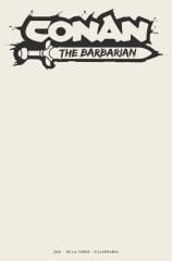 Conan the Barbarian #1 Blank Cover