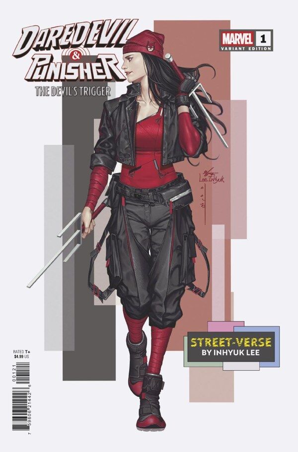 DAREDEVIL / PUNIUSHER: THE DEVIL'S TRIGGER #1 INHYUK LEE STREET VERSE VARIANT