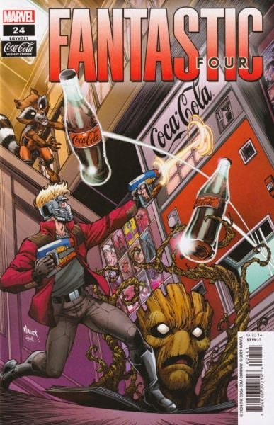 Fantastic Four #24 Todd Nauck Coca-Cola Variant