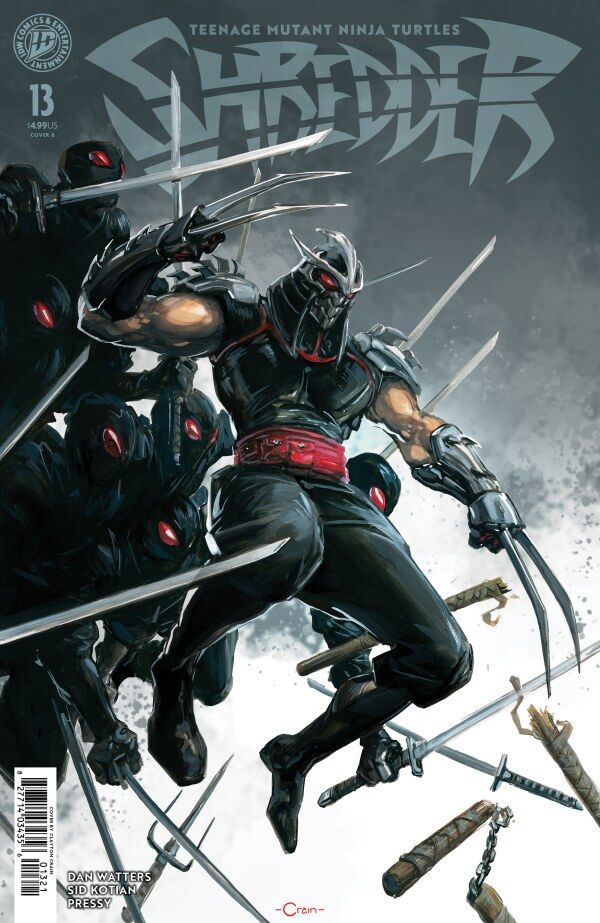 TEENAGE MUTANT NINJA TURTLES: SHREDDER #13 - CLAYTON CRAIN VARIANT - PRE ORDER