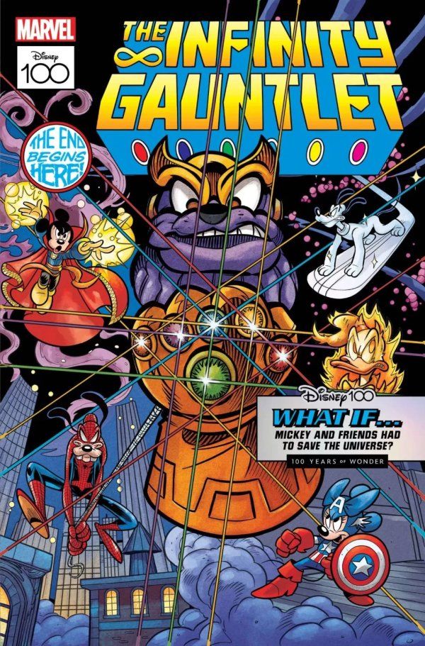 The Amazing Spider-Man #23 - Pastrovicchio Disney100 Infinity Gauntlet Variant